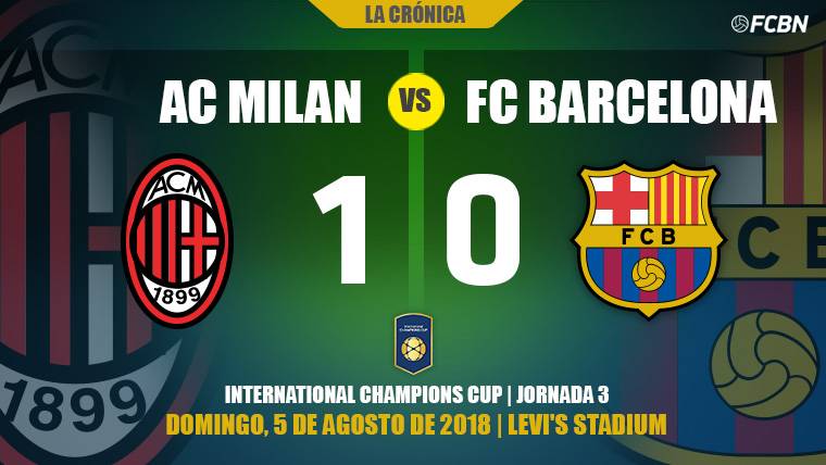 The Barcelona did not know fraguar the superiority against the Milan