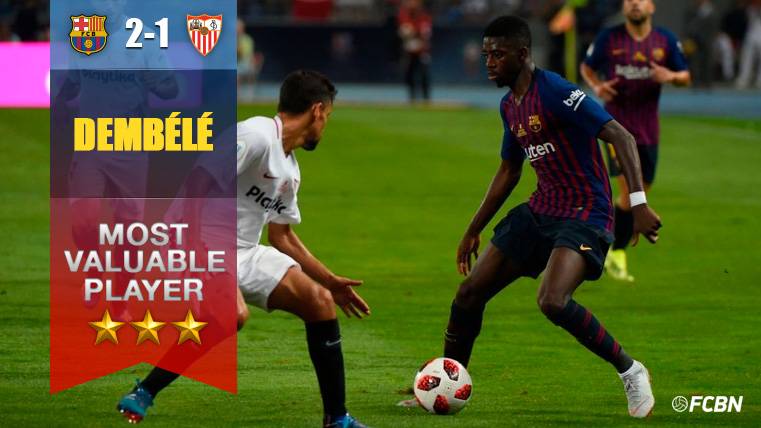 Ousmane Dembélé Claims  with his first partidazo in the Barça