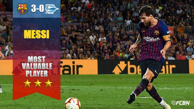 Leo Messi went back to appear when the party complicated