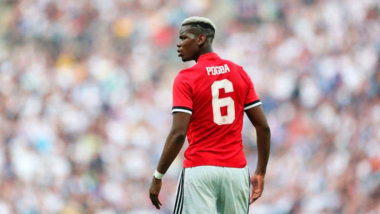 The posture of the United on the signing of Pogba by the Barça