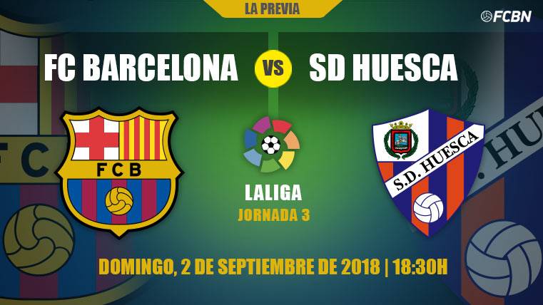 The Barça looks for to improve his feelings against a Huesca brave
