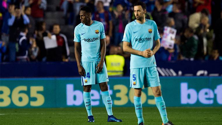 The signing of Arturo Vidal forces to the Barça to give exit to Yerry Mina and Marlon Santos