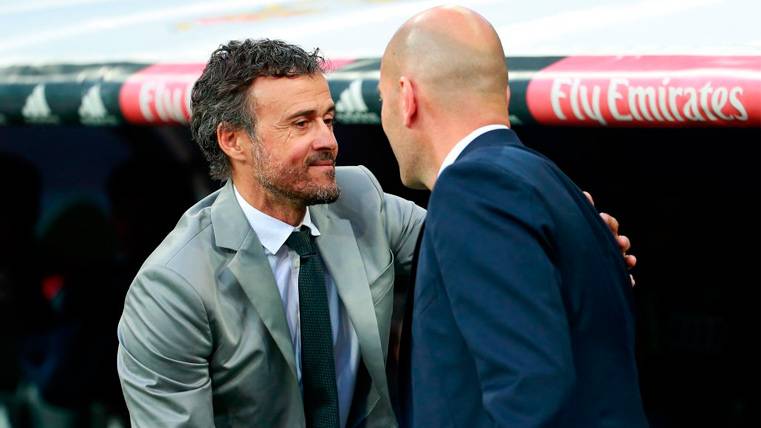 The speech of Luis Enrique on Ceballos that leaves signalled to Zidane