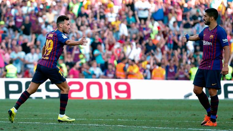 The Barça goes back to insist in the renewal of Munir The Haddadi