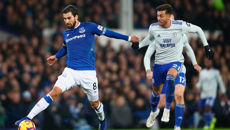 The Everton already opens the door to the possible signing of André Gomes