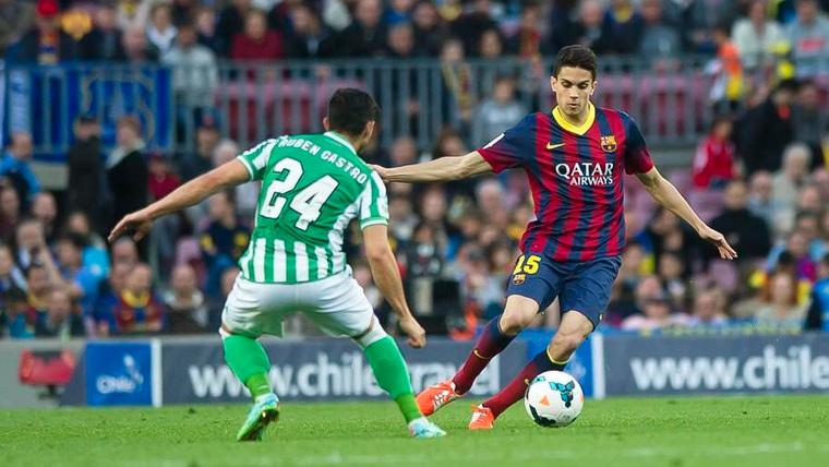 The moving message of Marc Bartra before going back home for a Barça-Betis
