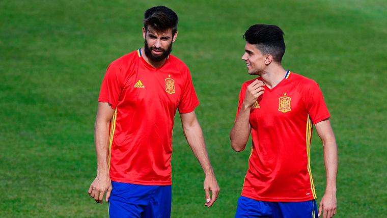 The big praise of Marc Bartra to Carles Puyol and Gerard Hammered