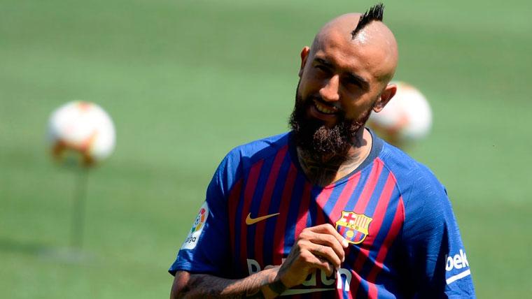 Arturo Vidal, drop of last hour of the Barça for the Glass of Rey
