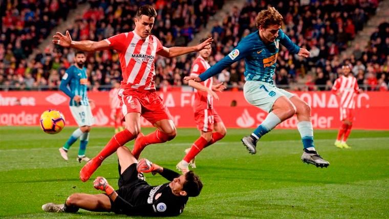The Athletic of Madrid does not know to win to the Girona and goes back to encourage LaLiga (1-1)