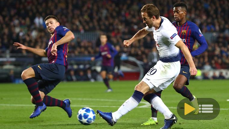 Video summary: FC Barcelona 1 Tottenham 1 (Champions J6)