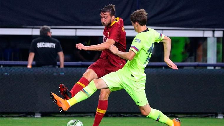 The sincerest confession of Juan Miranda after a big night in the Camp Nou