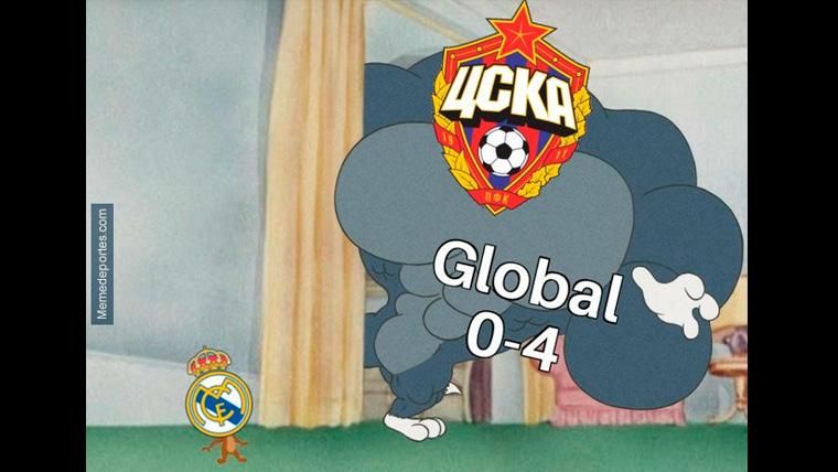 These are the best ‘memes’ of the Real Madrid-CSKA of Moscow