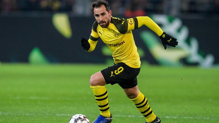 Unexpected setback for Paco Alcácer in the Dortmund