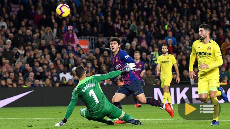 Video summary: FC Barcelona 2 Villarreal 0 (LaLiga J14)