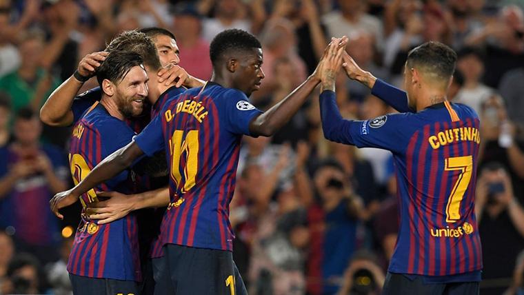 Dembélé Already surpasses in minutes to Coutinho in the Barça 2018-19