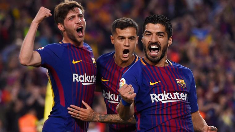 Doublet of Coutinho and goal of Sergi Roberto to culminate the traced back of the Barça!