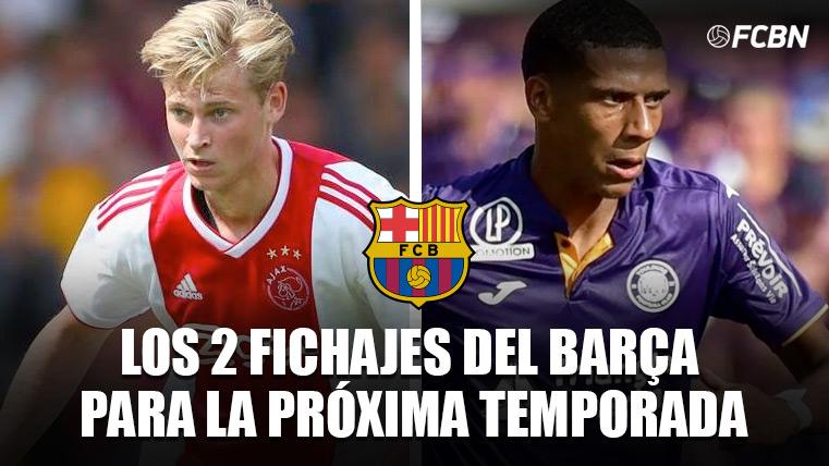 Hit of effect of the Barcelona: Of Jong and Todibo, signings anticipated for the 2019-20
