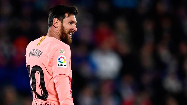 David Soria leaves to a Messi that it already is Boot of Gold to a goal of the 400 in LaLiga