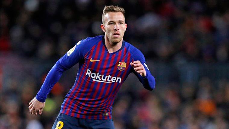 DROP: The Barça loses to Arthur a month by a muscular injury