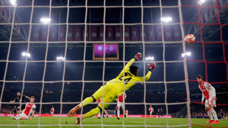 André Onana, chosen in the Barça as future relief of Cillessen