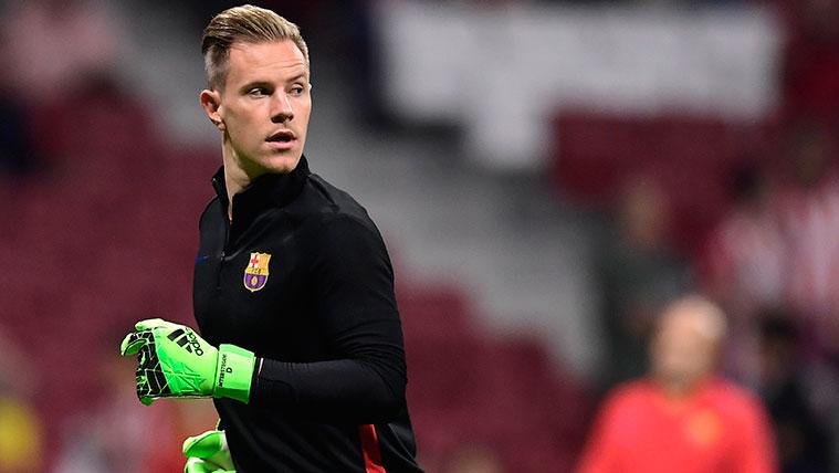 Novelty in the Barça: Ter Stegen  reencuentra with the Glass of Rey