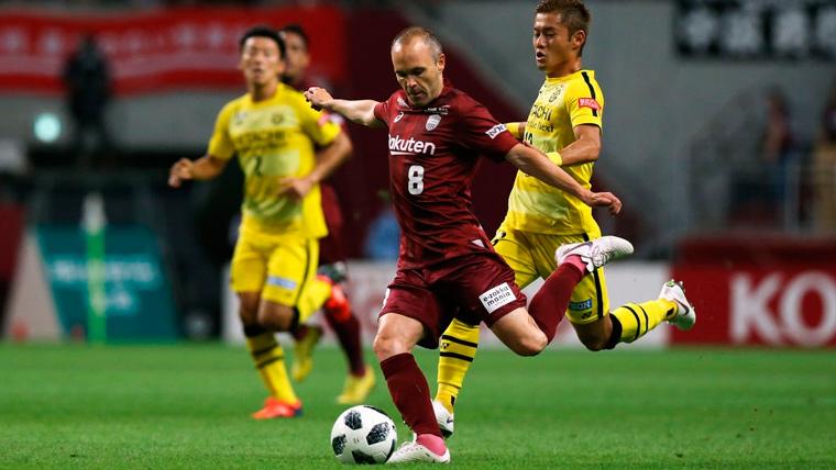 The Vissel Kobe of Iniesta, Villa and Samper shows  to the leadership of the J1 League