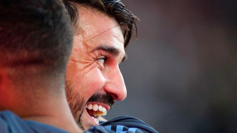 Villa marks and Iniesta took in a triumph very culé of the Vissel Kobe