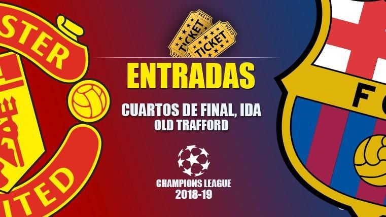Entrances Manchester United vs FC Barcelona – Champions League 2018-2019