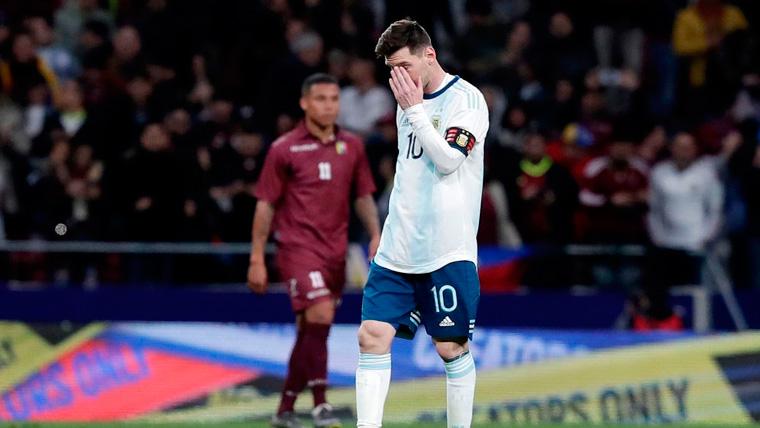 Neither Leo Messi saves the experiment fallido of the selection of Argentina (1-3)