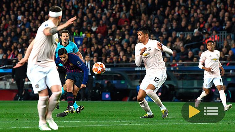 Video summary: FC Barcelona 3 Manchester United 0 (1/4 Champions League)