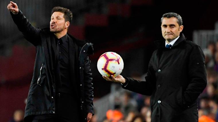 Valverde Already steps the podium of trainers of the Barça more leaders in LaLiga