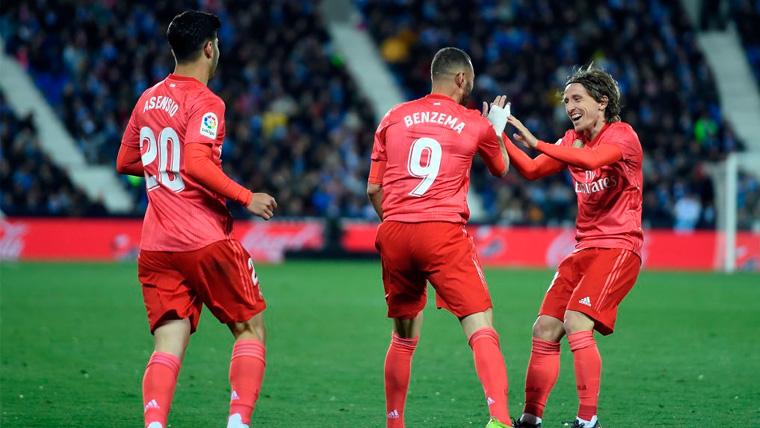 Benzema Sustains to a Madrid that went back to offer very little against the Leganés (1-1)
