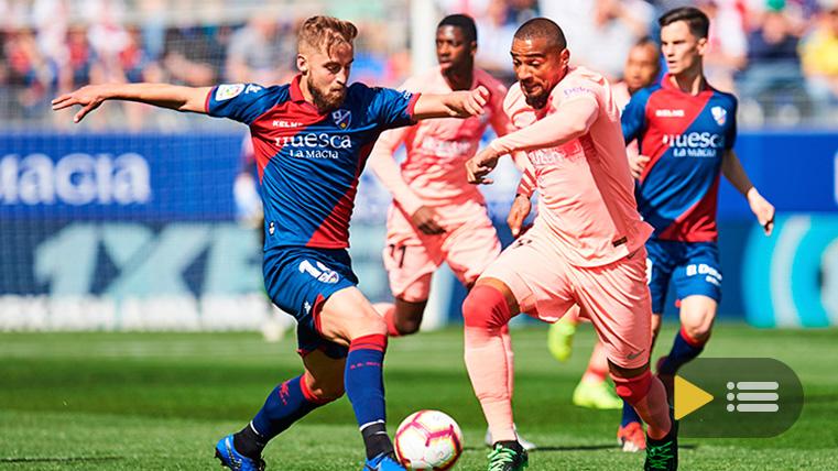 Video summary: Huesca 0 FC Barcelona 0 (LaLiga J32)