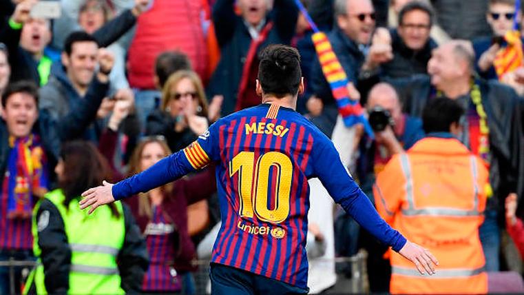 ‘Mark’, only member of the ESM that does not give him the goal to Messi