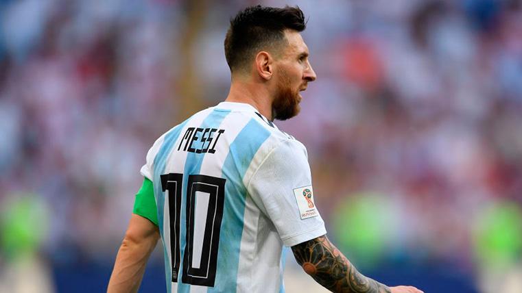 Sampaoli Pronounces  on the situation of Messi with Argentina: “Leo suffers a lot”