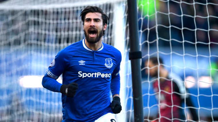 The trainer of the Everton pronounces  about the future of André Gomes