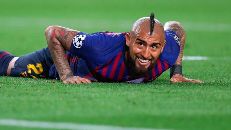 Arturo Vidal, the first player of the Barça in pronouncing  after the disaster in Anfield