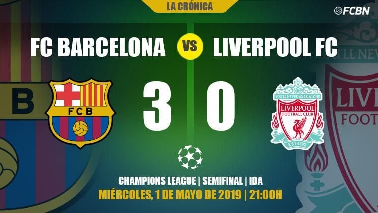 Messi and Suárez approach to the Barça to the final of Champions in spite of the recital of the Liverpool (3-0)