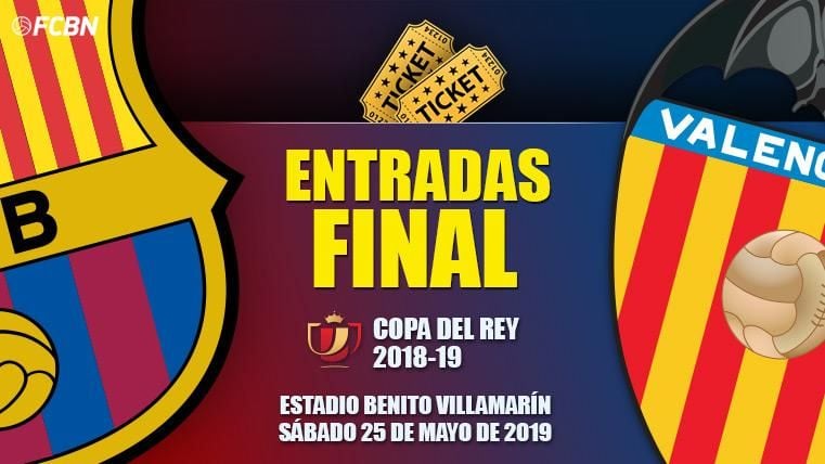 Entrances FC Barcelona vs Valencia – Final Glass of the King 2019