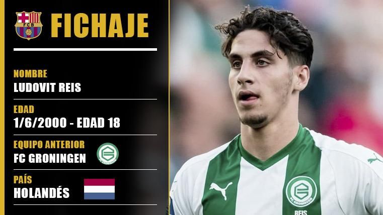 OFFICIAL: The FC Barcelona closes the signing of Ludovit Reis