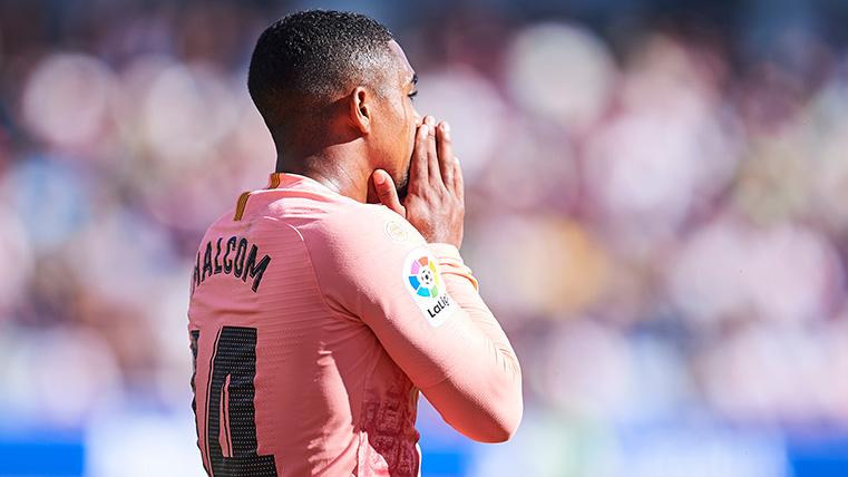 Malcom loses the just spark when the Barça more needs him