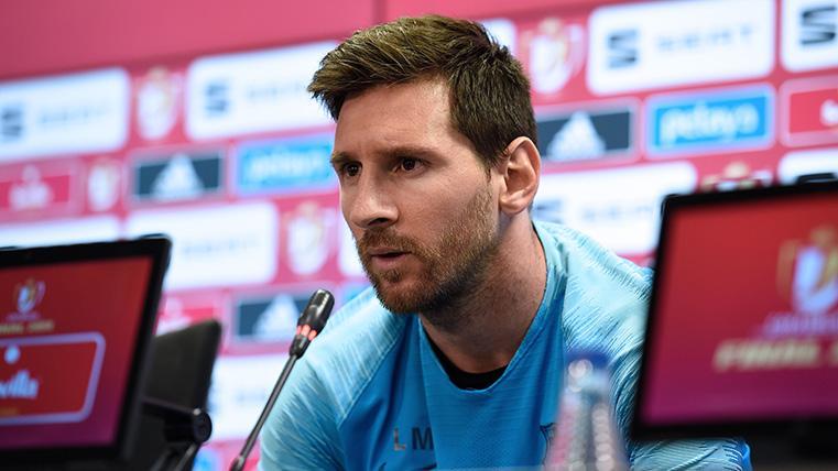 Messi did not want to wet on the possible signings: “I do not think of Griezmann”