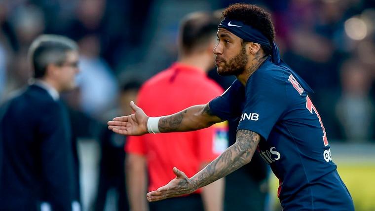 The French Federation forbids to Neymar celebrate the league with the PSG