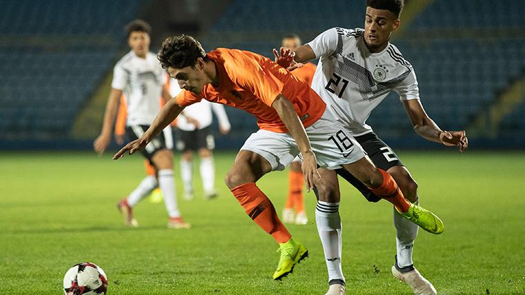 Ludovit Reis Will première  with the selection sub 21 of Holland