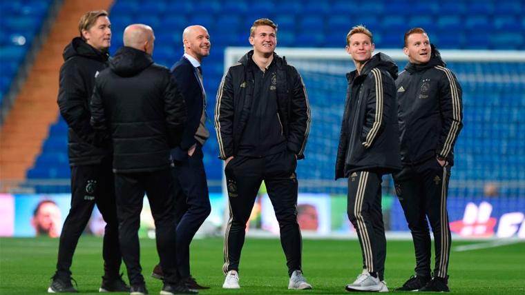 Of Jong does not walk  with detours: “I Expect that Of Ligt avenges  with me to the Barça”