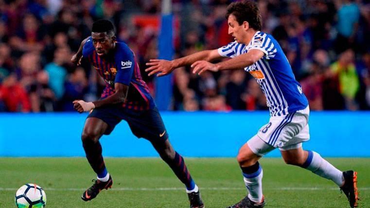 The answer of the Real Sociedad to the interest of the Barça in Oyarzábal