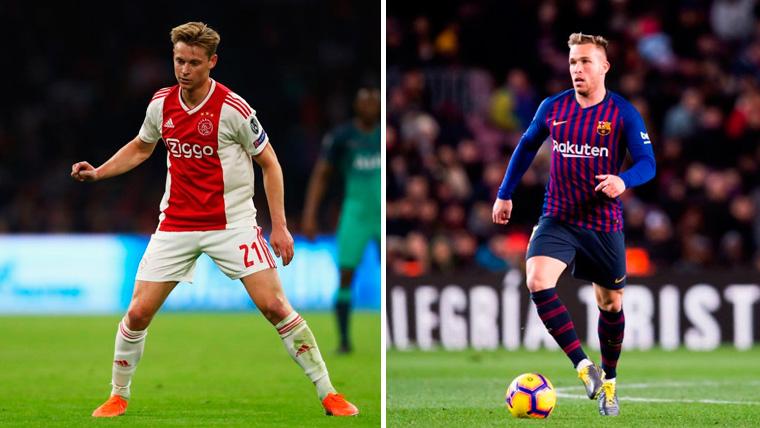 Arthur and Of Jong open the door to an evolution in the training of the Barça