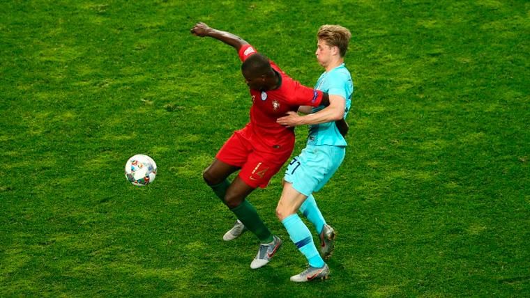 The key of the Nations League: William Carvalho desconectó to Of Jong and Holland lost