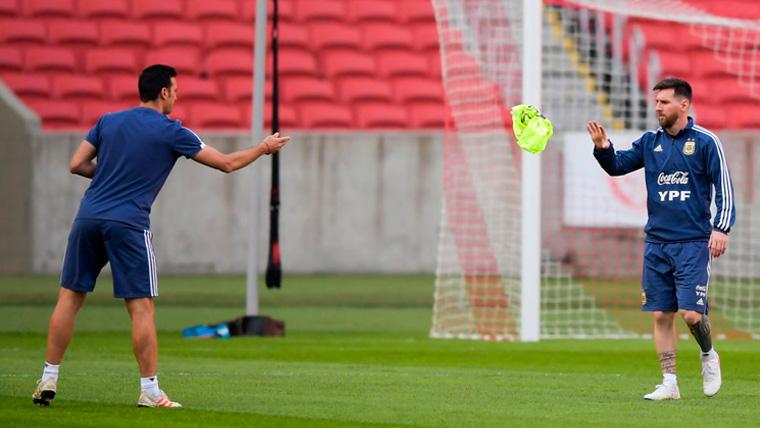 Argentina outlines his eleven in front of Qatar to hold on to  the Glass America