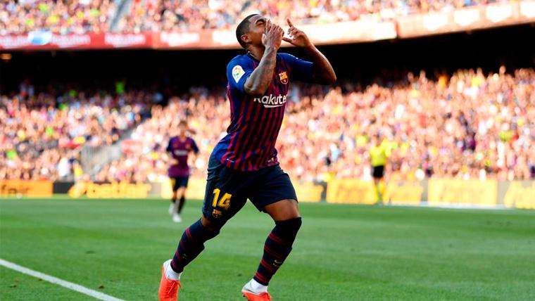 In spite of the interest of the Barça in traspasarle, Malcom follows had to remain
